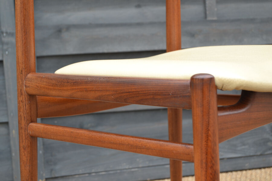 Pair of rosewood chairs