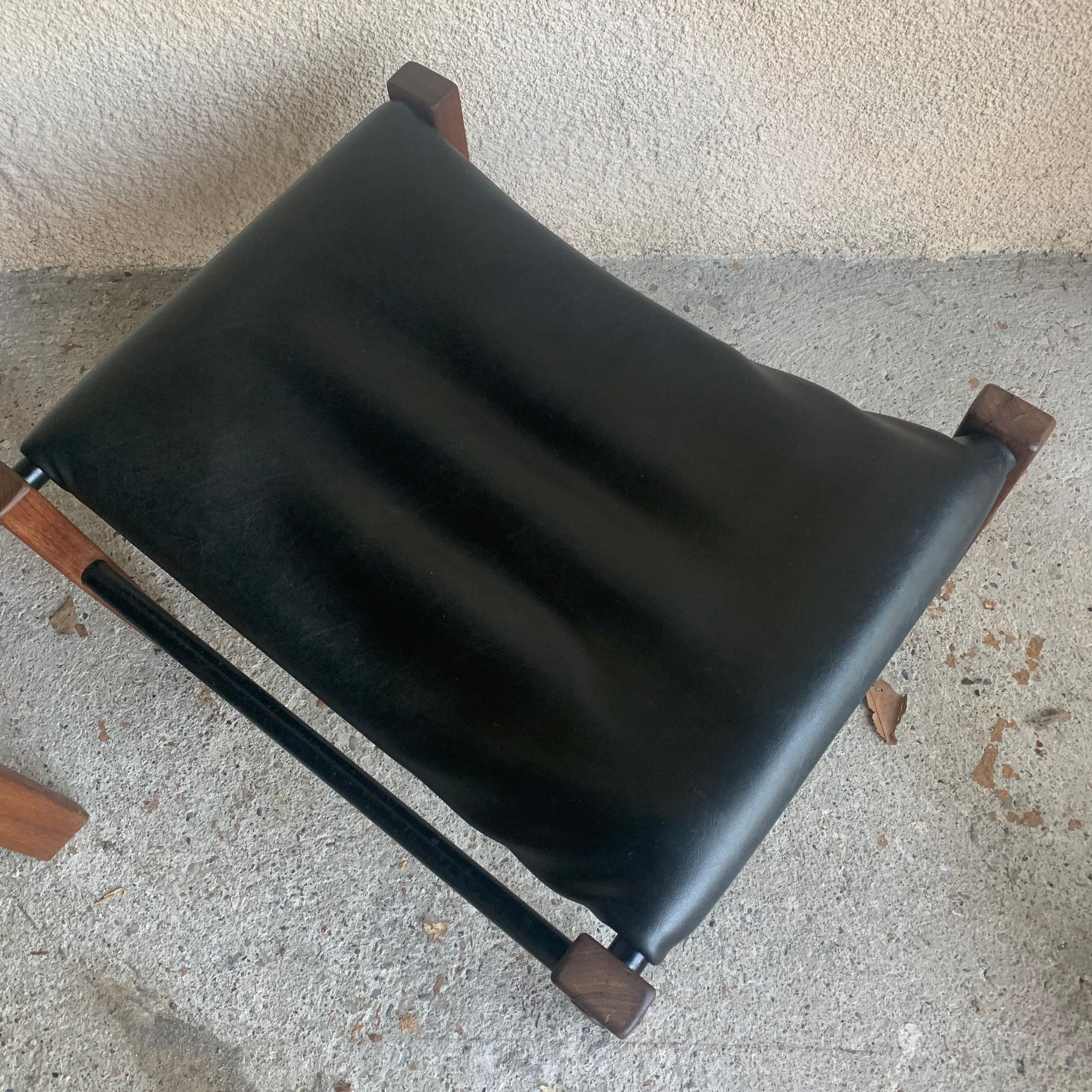 Safari and ottoman armchair by Maurice Burke for Arkana