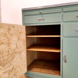 Vintage mado green style sideboard