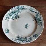 Ironstone plate, 19th century