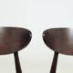 Eucalyptus green boucle dining chairs