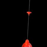 Hanging lamp industrial red