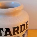 Set of 70s stoneware condiment pots