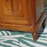 Art Deco buffet in walnut and marble