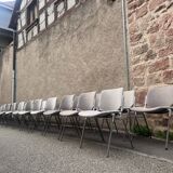 Series of 35 DSC 106 Chair by Giancarlo Piretti for Castelli from the 1970s