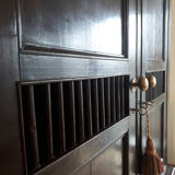 "Food Cupboard" - Dark oak - Wales (Wales) - Late XVIII