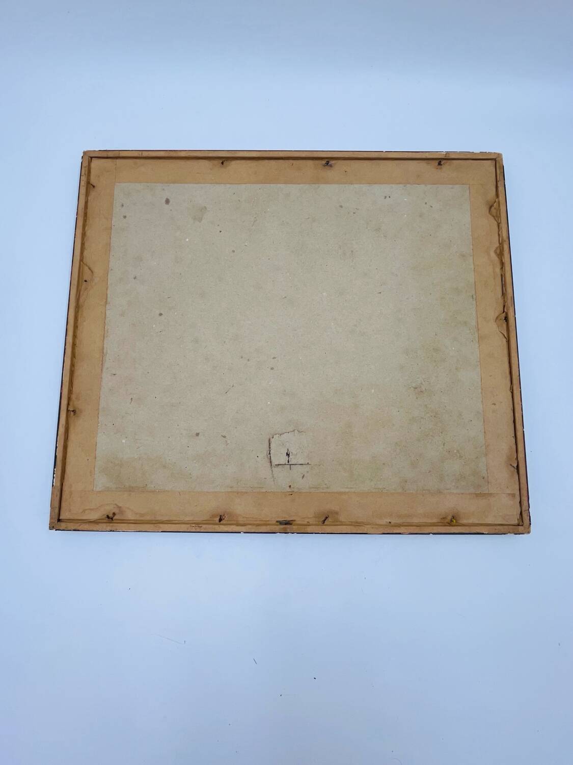 Still life in felt pen signed