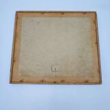 Still life in felt pen signed