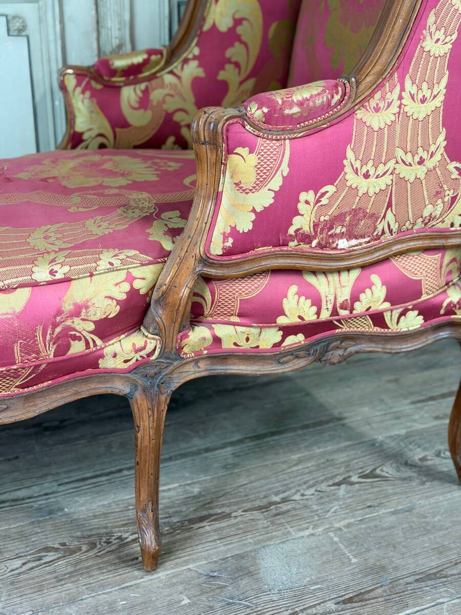 Louis XV meridian in carved wood, 18th century