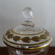Former night service golden crystal Louis Damon - 20 Bd malherbes Paris - Signed