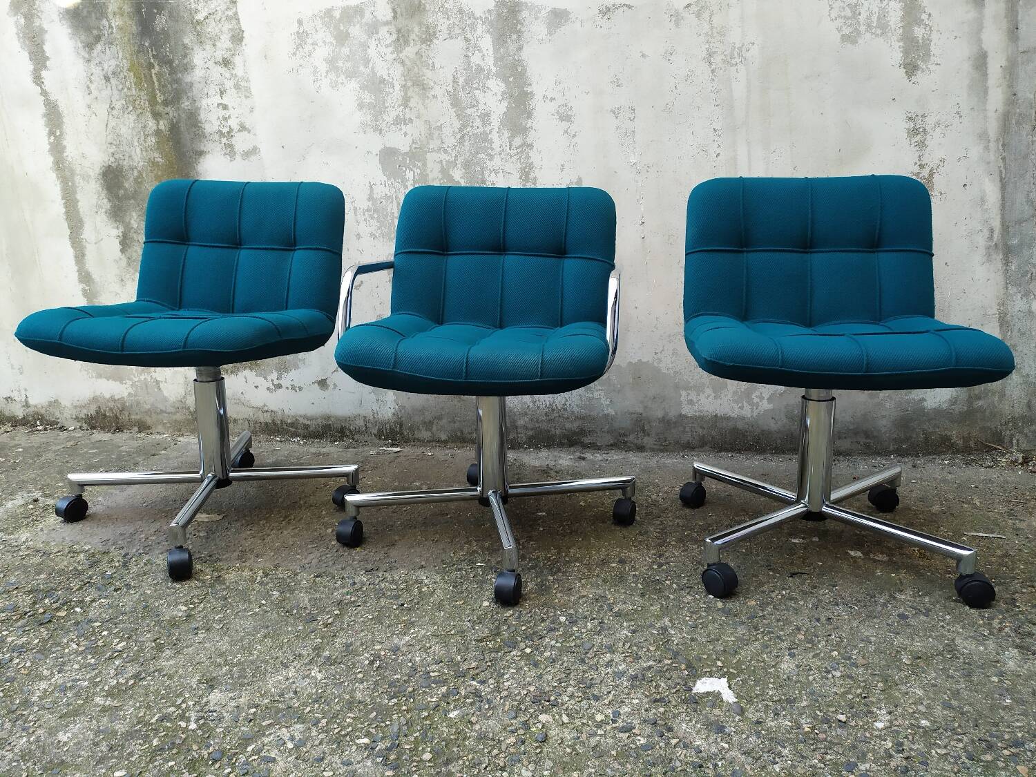 Fauteuils bureau Airborne vintage