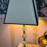Marble and brass lamp 1960
