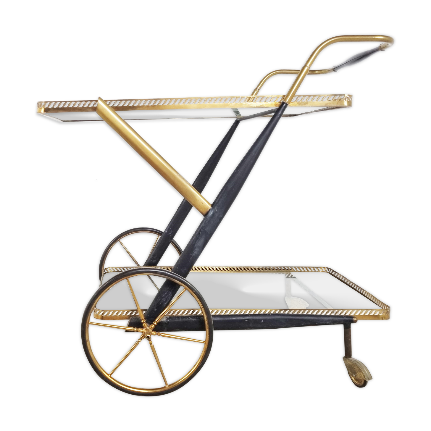 Vintage italian serving trolley