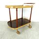 Neoclassical brass drinks  trolley, 1960s