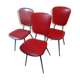 Red skai vintage chairs