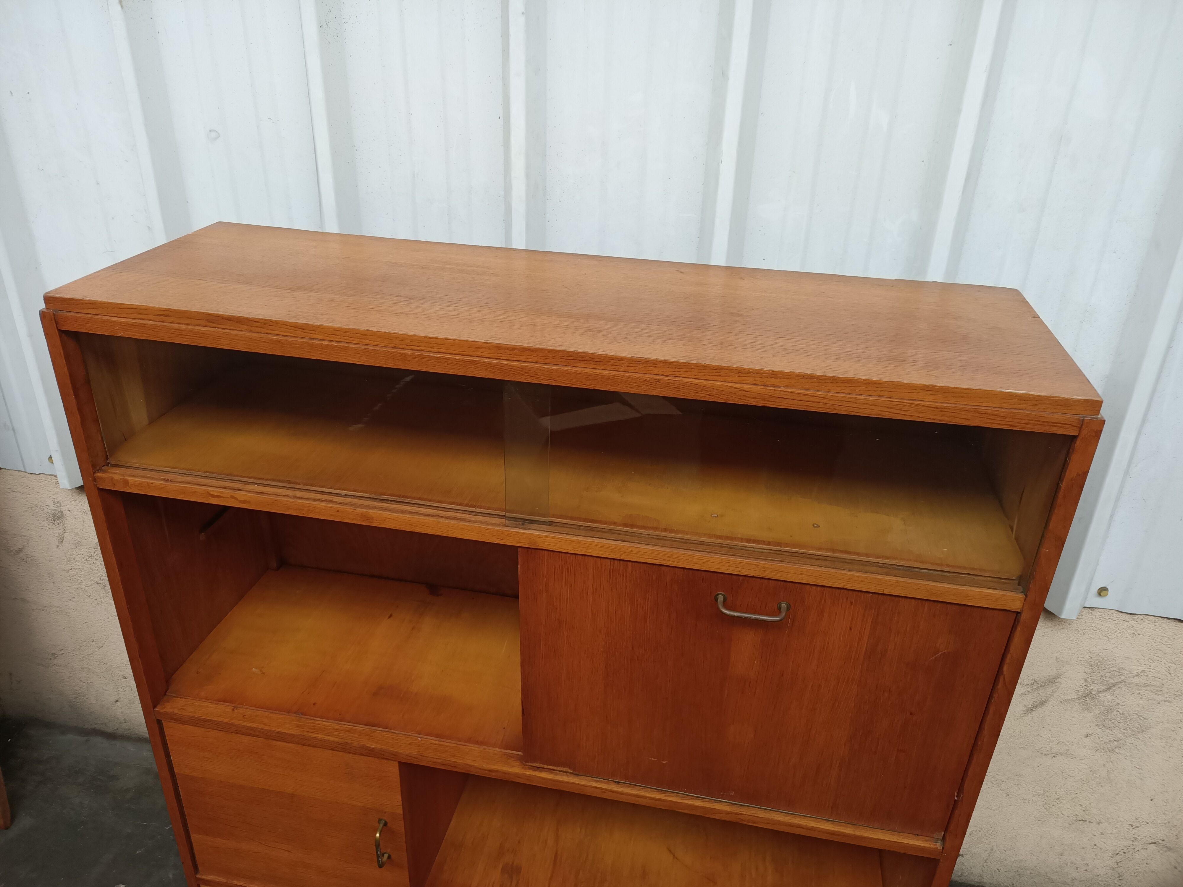 Vintage compass footboard