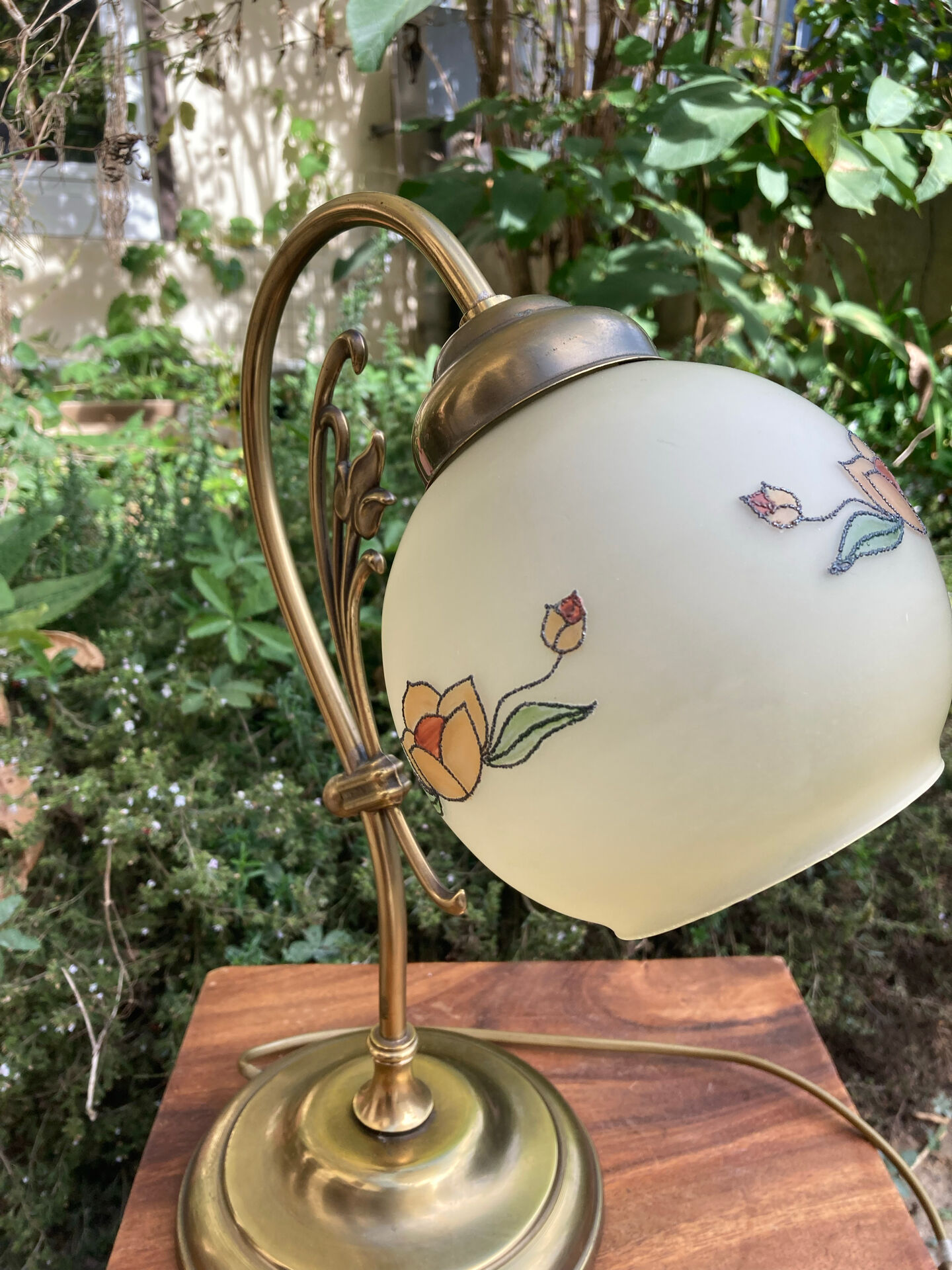 Art Deco revival table lamp