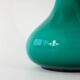 Vintage 1960s Portuguese Turquoise Opaline Glass Table Lamp