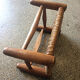 Pair of mid-century mulched stools