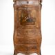 Louis XV style secretary with painting