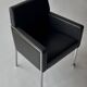 Steel armchair by Enrico Franzolini for Moroso, Italy.