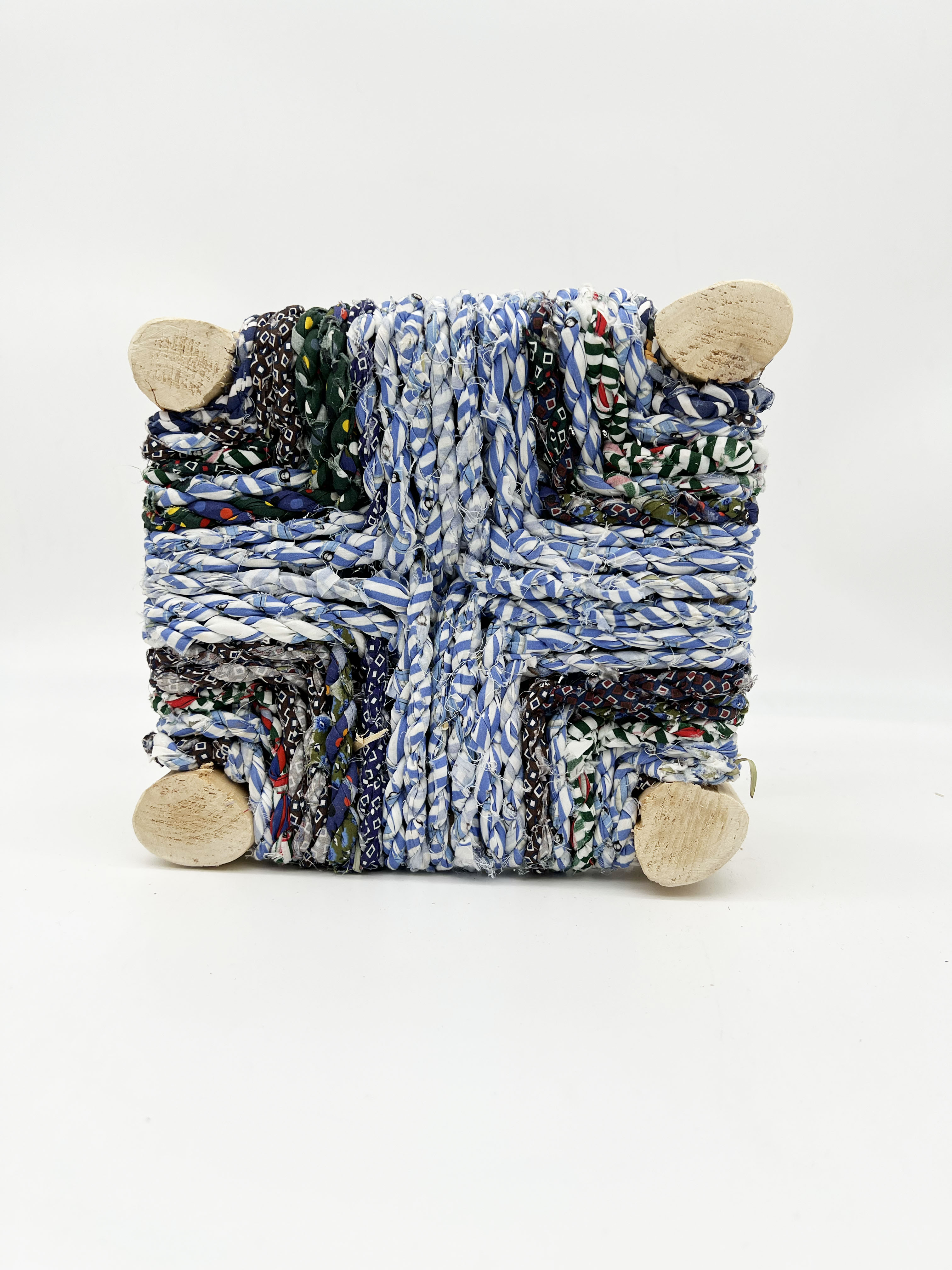 Moroccan stool Boucherouite