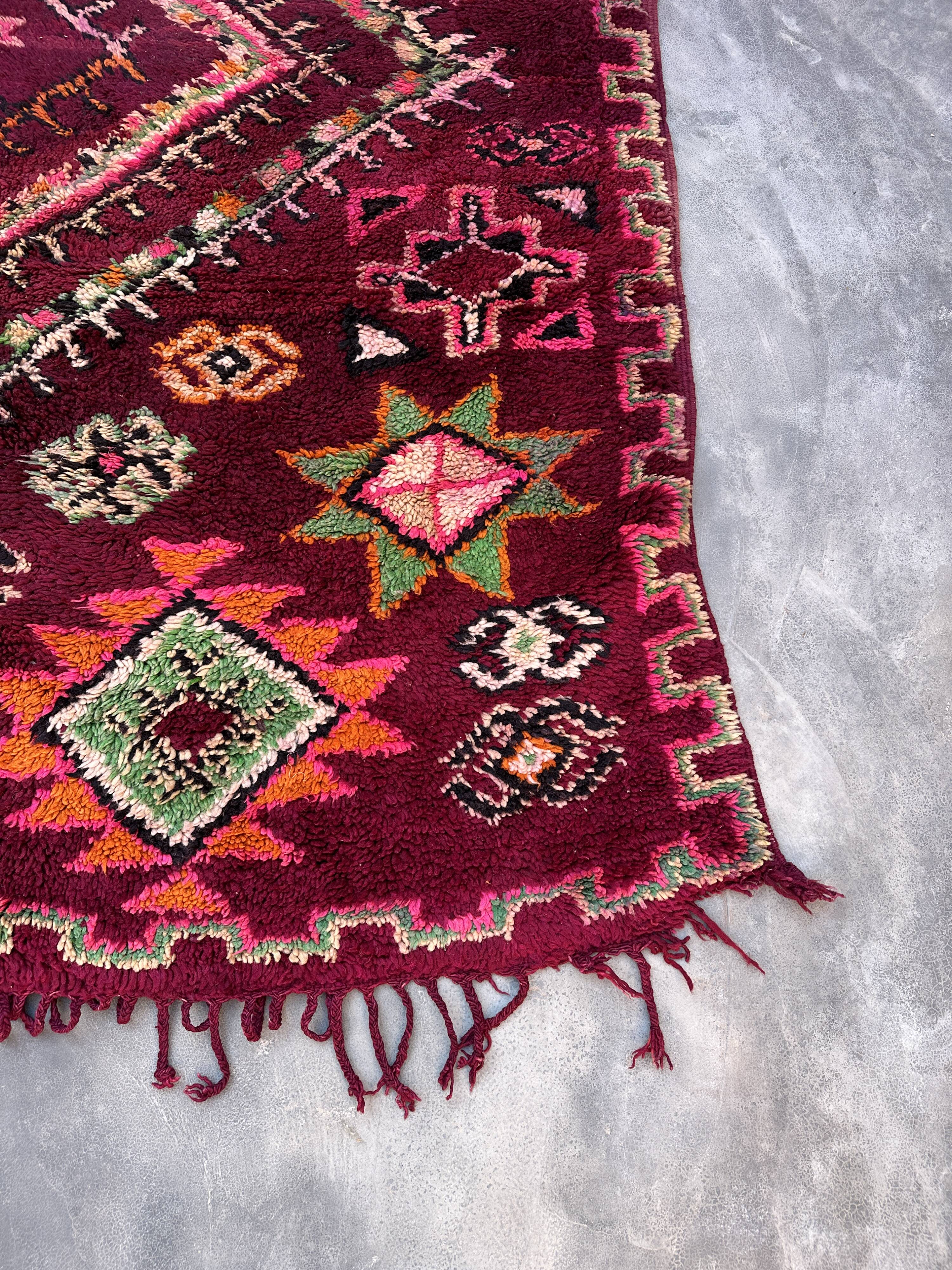 Moroccan carpet - 217 x 391 cm