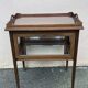 Glass tea table with its tray