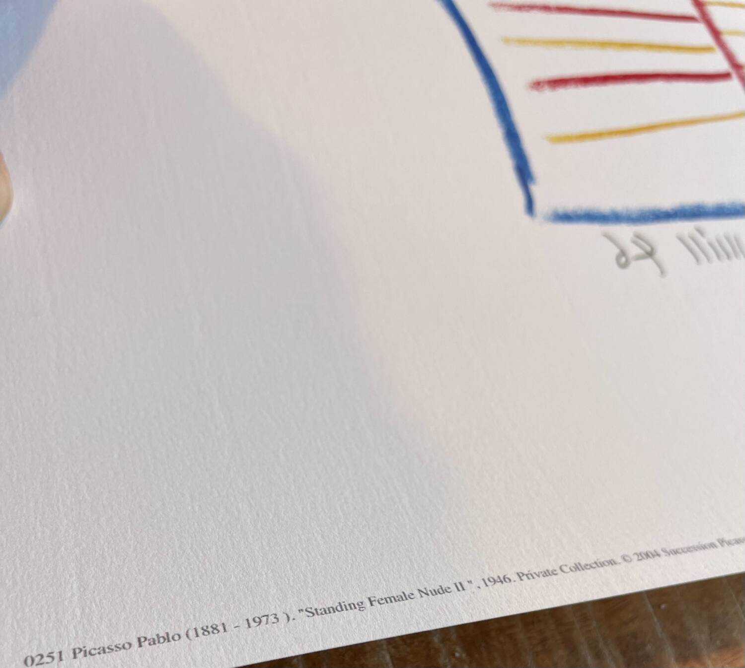 Pablo Picasso (1881-1973), Standing Female Nude II, 1946, published by Acte, 2004 Succesion Picasso, SABAM,Belgium