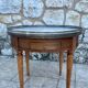 Bouillotte table in blond mahogany, Louis XVI style, 20th century period