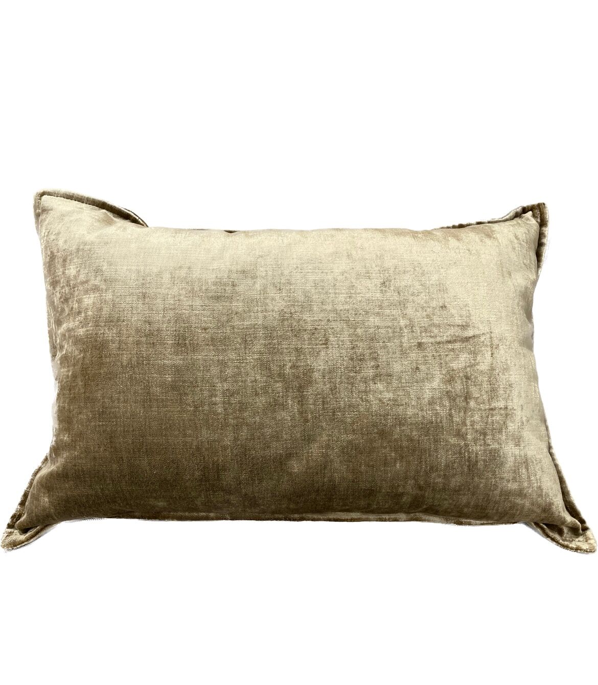 Velvet cushion sand 35x50 cm