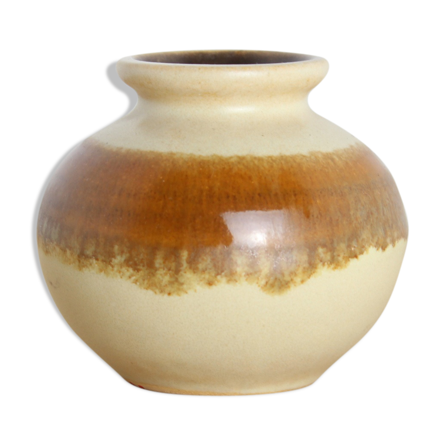 Vase ball miniature 7cm ceramic West Germany