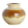 Vase boule miniature 7cm en céramique West Germany