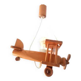 Wooden aircraft suspension
