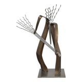 The Chord (Het Akkoord) Abstract Sculpture by André van der Linden