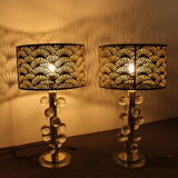 Pair of MURANO lamps