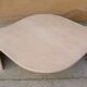 Table basse vintage en travertin par les éditions Roche Bobois