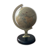 Vintage metal world map 60s-70s