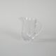 Crystal jug, Italian design, 1970s, made in Italy