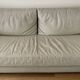 Full living room white leather STEINER Paris 1 sofa