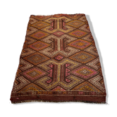 Vintage turkish kilim rug , 100 x 67 cm
