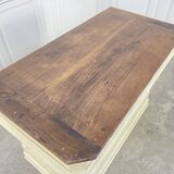 1900s solid oak counter