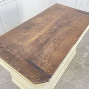 1900s solid oak counter