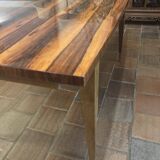 Macassar ebony table lacquered around 1950