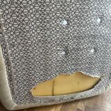 Canapé d’angle Togo ligne Roset en tissu velours beige