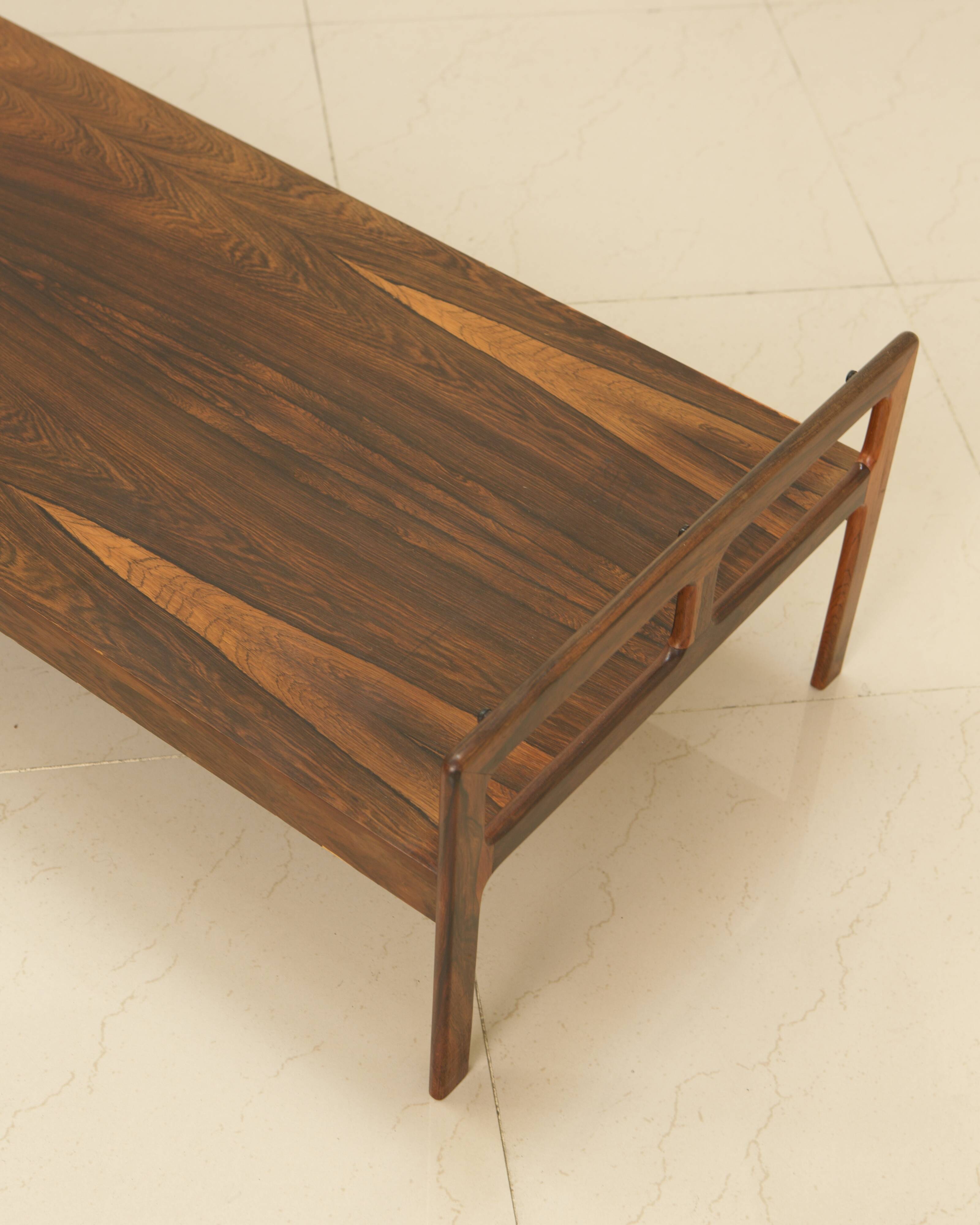 Danish rosewood coffee table from the 60s