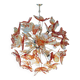 Glass chandelier