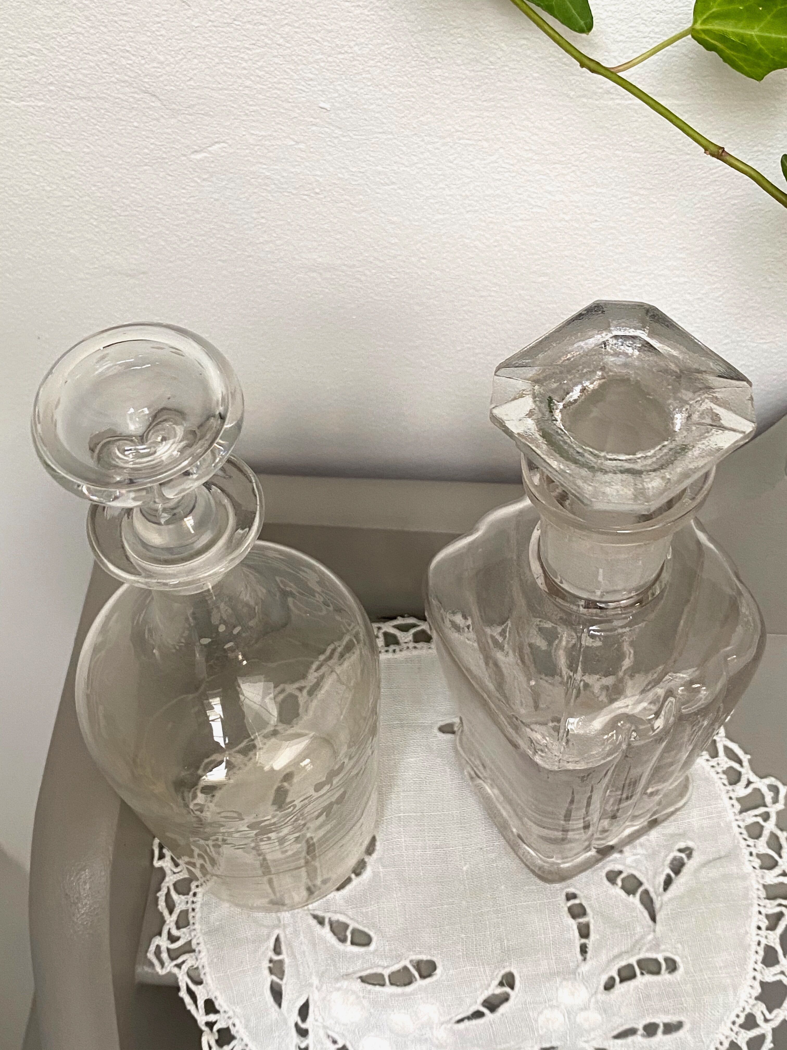 Pair of old vials
