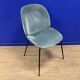 Chaise Beetle dining Turquoise / Noir Mat - Gubi