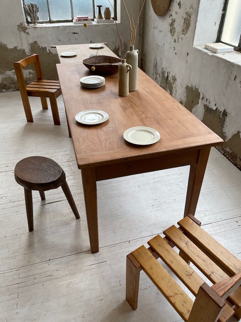 Cherry farm table - oak 2m60